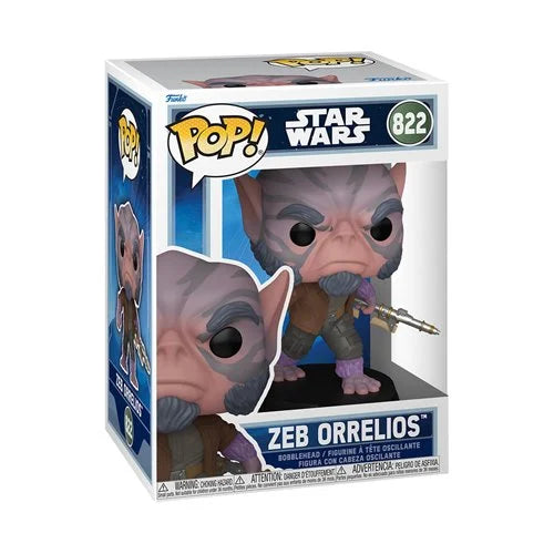 Funko Pop! Star Wars: The Mandalorian and Grogu - Zeb Orrelios #822