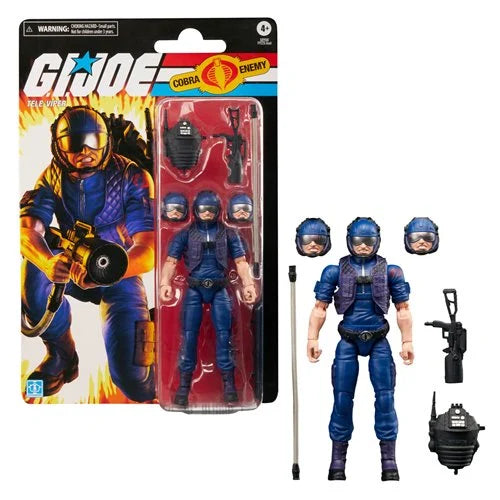 G.I. Joe - Classified Retro Cardback Series: Tele-Viper 6-Inch Action Figure