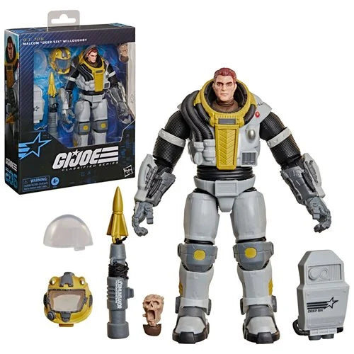 G.I. Joe - Classified Series: (205) Malcom "Deep Six" Willoughby 6-Inch Action Figure