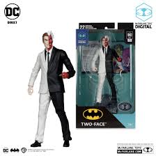 DC Direct NFT Series - Silver Age Two Face 7-Inch Scale Action Figure (Platinum)