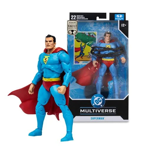 DC Multiverse: Vault Collection - Superman (Action Comics #1) 7-Inch Scale Action Figure