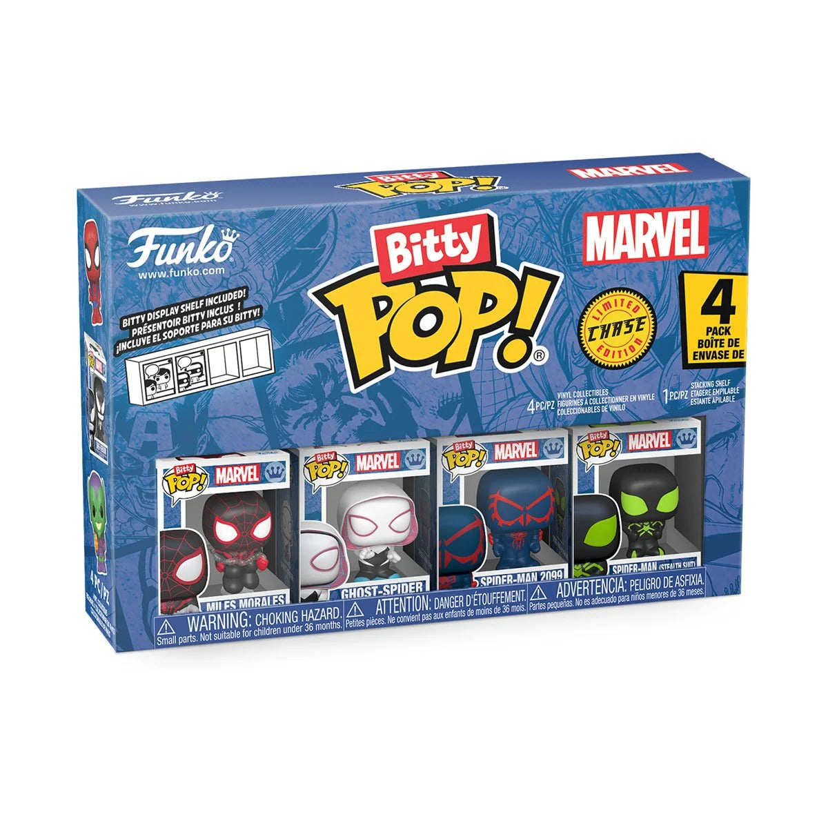 Funko Bitty Pop! Spider-Man: Miles Morales 4-Pack