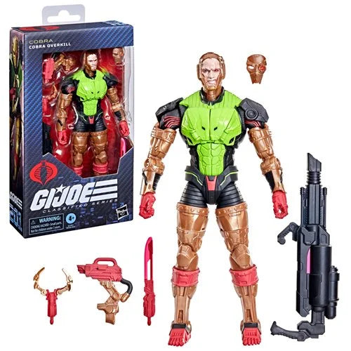 G.I. Joe - Classified Series: (201) Cobra Overkill 6-Inch Action Figure