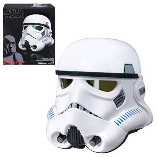 Star Wars: Black Series: Helmet Prop Replica - Rogue One Imperial Stormtrooper with Electronic Voice-Changer (Exclusive) (Copy)