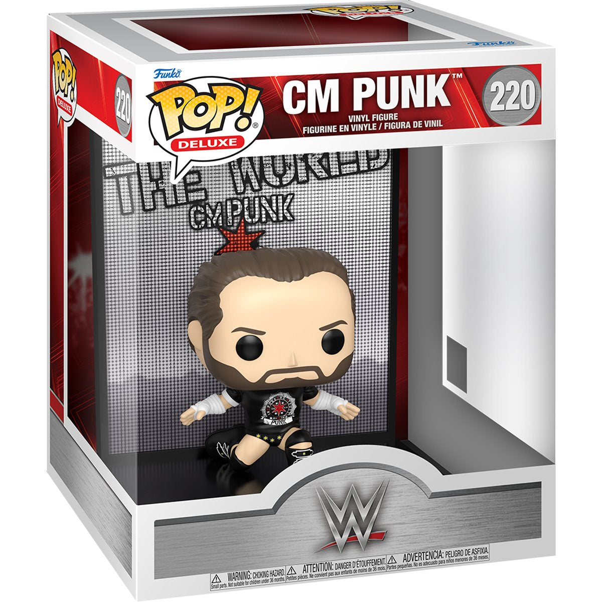 Funko Pop! WWE: CM Punk (Deluxe) #220