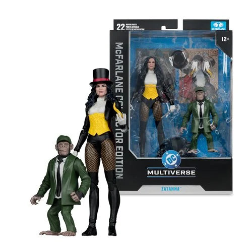 DC Multiverse - Collector Edition: Zatanna with Detective Chimp (53) 7-Inch Scale Action Figure
