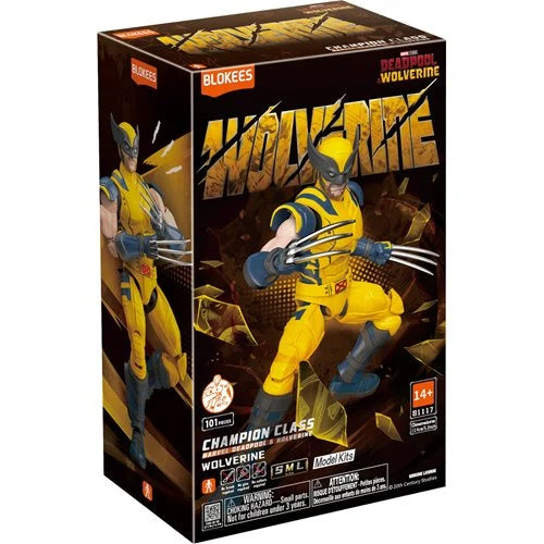 Blokees: Deadpool & Wolverine - Wolverine Blokees Champion Class Model Kit (CC05)