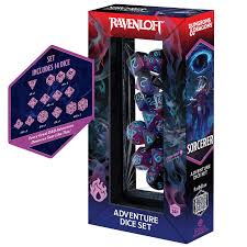 Dungeons & Dragons: Adventure Dice - Sorcerer: Purple