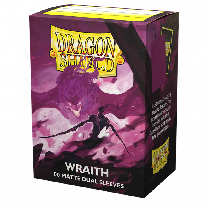 Card Sleeves - Dragon Shields Matte Dual: Wraith
