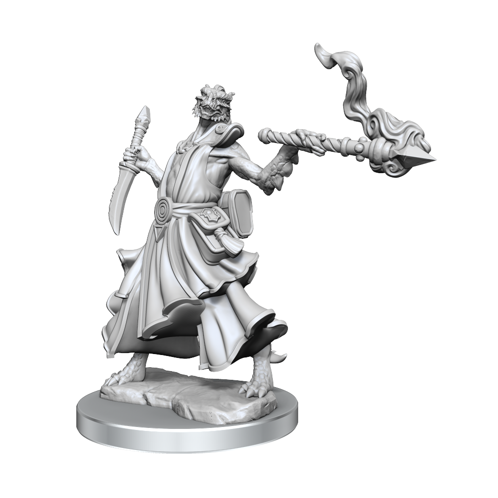D&D Frameworks - W01 Dragonborn Sorcerer Female