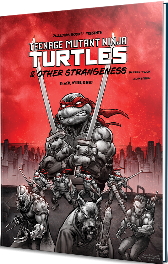 Teenage Mutant Ninja Turtles RPG: Teenage Mutant Ninja Turtles & Other Strangeness Redux Edition (Black, White & Red Edition)