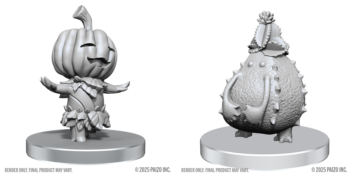 Pathfinder Battles Deep Cuts: W28 Gourd Leshy and Cactus Leshy