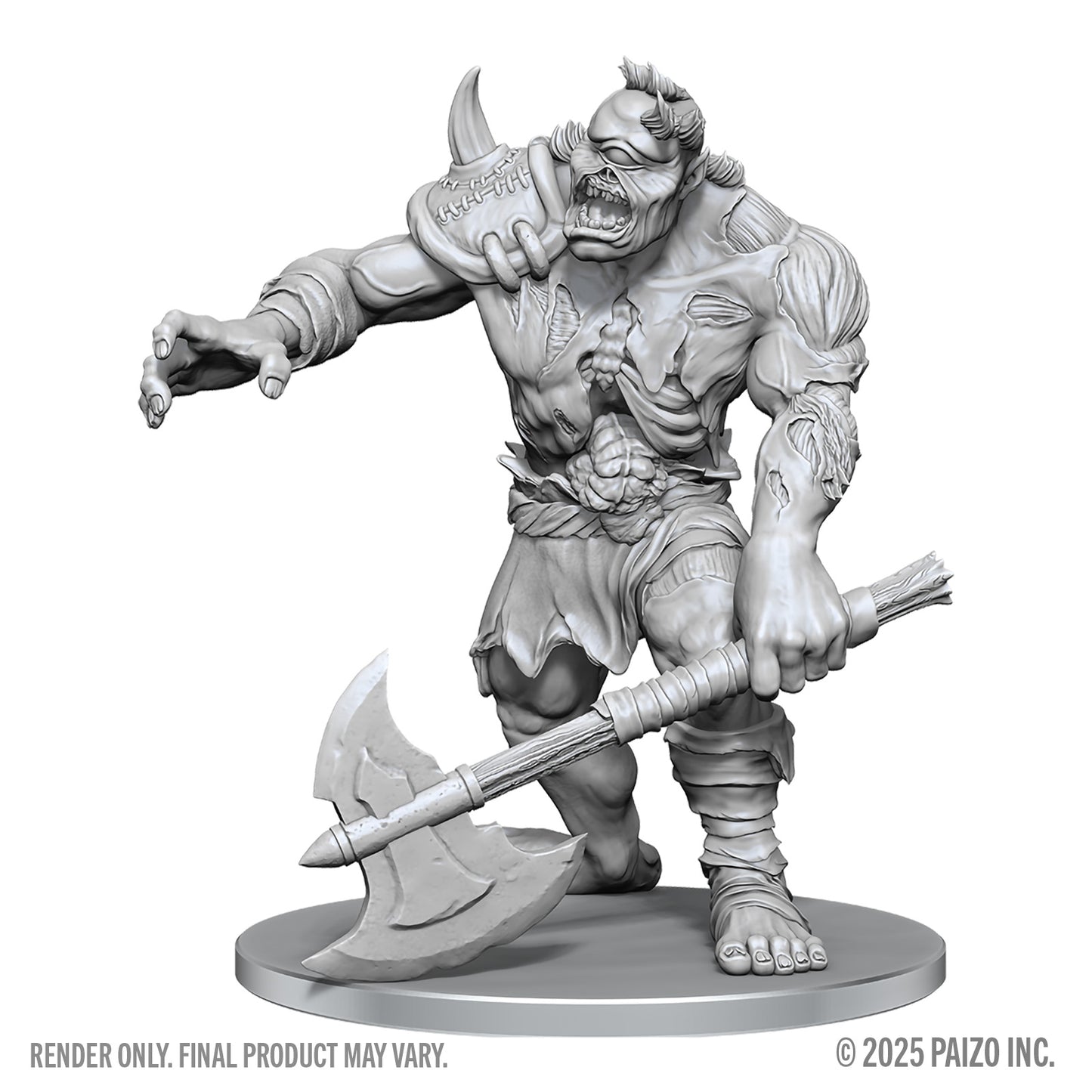 Pathfinder Battles Deep Cuts: W28 Dread Zombie Cyclops