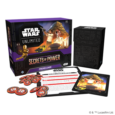 Star Wars Unlimited TCG: Secrets of Power Prerelease Box