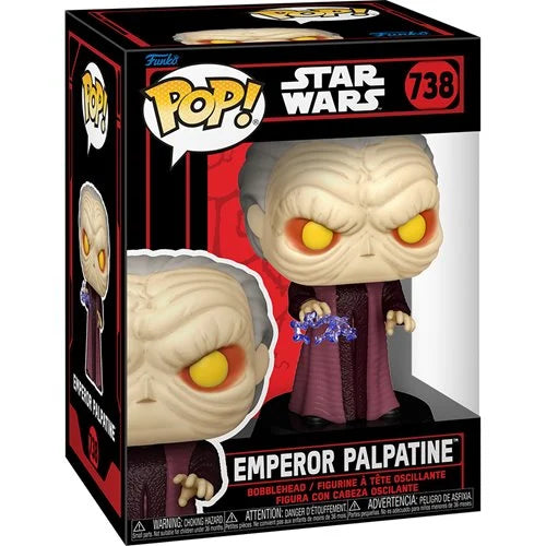 Funko Pop! Star Wars: Dark Side Emperor Palpatine #738