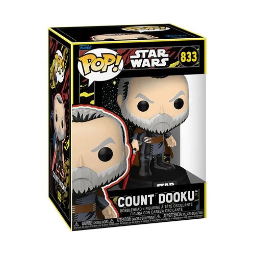 Funko Pop! Star Wars: May the Fourth Count Dooku (Retro) #833