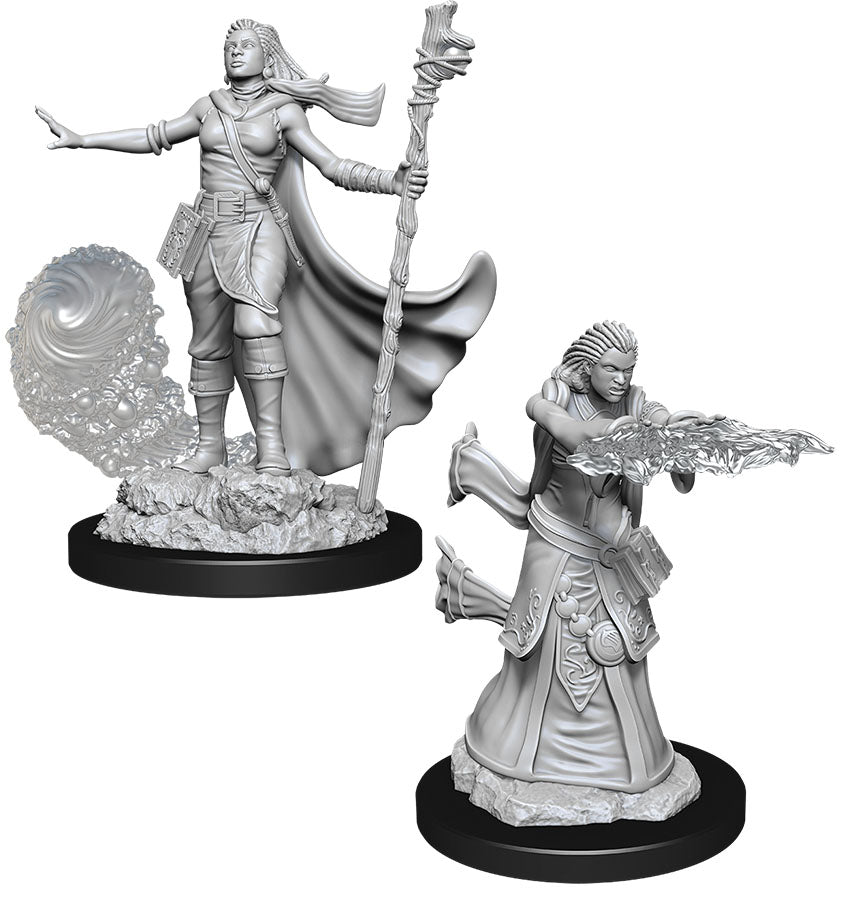 D&D Nolzur's Marvelous Unpainted Miniatures - W11 Female Human Wizard