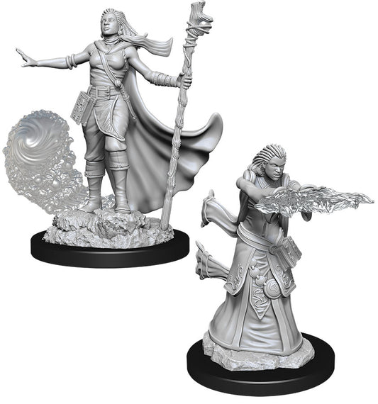D&D Nolzur's Marvelous Unpainted Miniatures - W11 Female Human Wizard