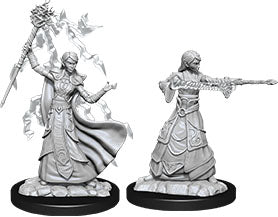 D&D Nolzur's Marvelous Unpainted Miniatures - W12 Female Elf Wizard