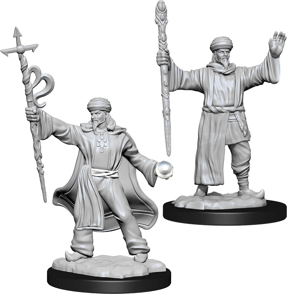 D&D Nolzur's Marvelous Unpainted Miniatures - W13 Human Wizard Male