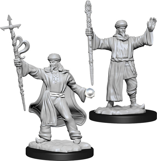 D&D Nolzur's Marvelous Unpainted Miniatures - W13 Human Wizard Male