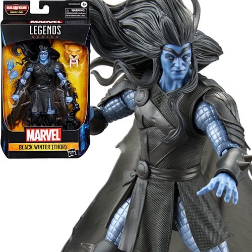 Marvel Legends - Zabu Build a Figure: Black Winter (Thor) 6-Inch Action Figure