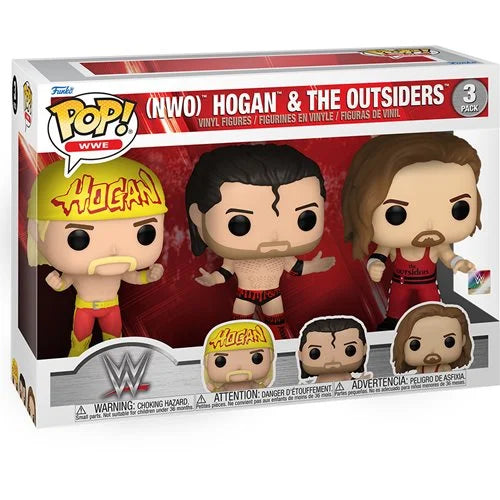 Funko Pop! WWE : nWo Hogan & The Outsiders 3 Pack