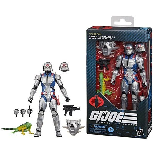 G.I. Joe - Classified Series: (168) Cobra Commander with Combat Armor 6-Inch Action Figure