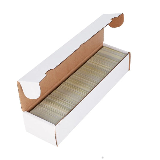 BCW - 800 Count Card Box - White Storage