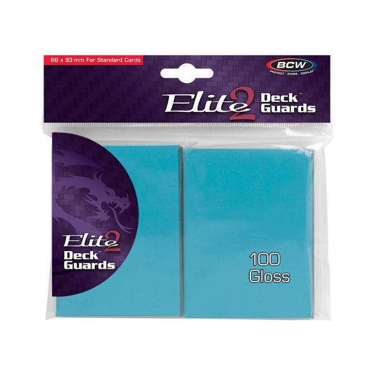 Card Sleeves - Elite2 Deck Guard: Azure (Gloss)