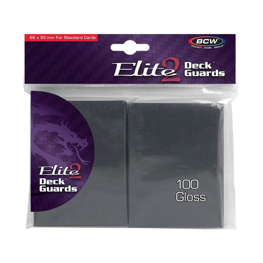 Card Sleeves - Elite2 Deck Guard: Cool Gray (Gloss)