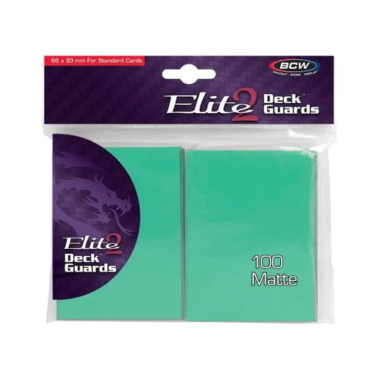 Card Sleeves - Elite2 Deck Guard: Seafoam (Anti-Glare)