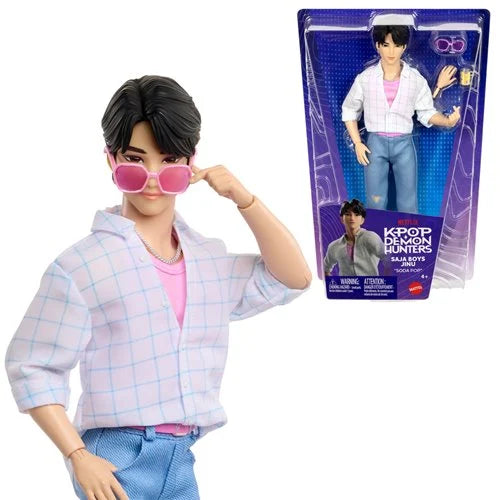 KPop Demon Hunters -  Saja Boys: Jinu Soda Pop Doll