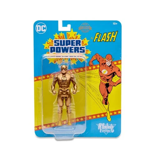 DC Super Powers - The Flash 4-Inch Action Figure (Gold Edition)