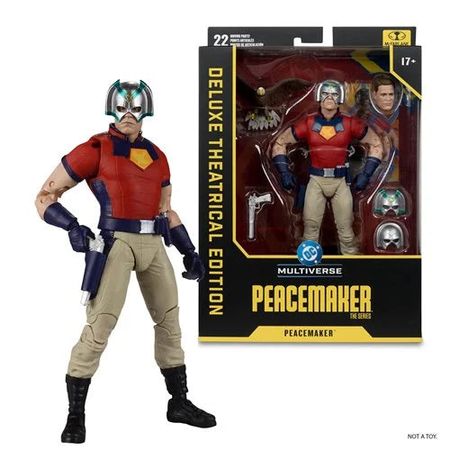 DC Multiverse - Deluxe Theatrical Edition: Peacemaker: The Series Peacemaker 7-Inch Scale Action Figure