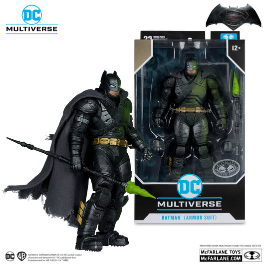 DC Multiverse - Batman (Armor Suit) [Batman v Superman: Dawn of Justice 7-Inch Scale Action Figure (Platinum)]