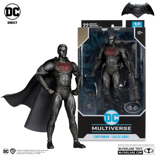 DC Multiverse - Superman (False God) [Batman v Superman: Dawn of Justice 7-Inch Scale Action Figure (Platinum)]