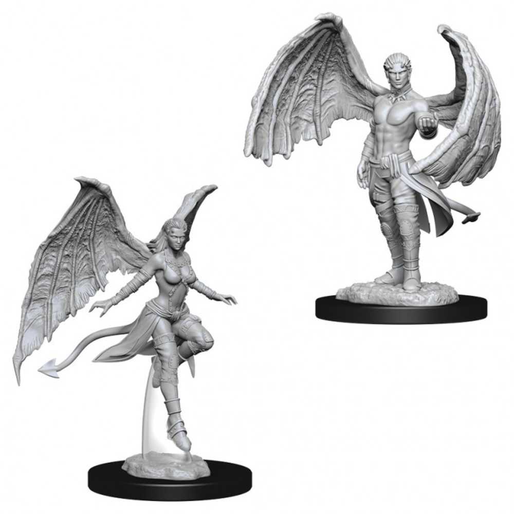 D&D Nolzur's Marvelous Unpainted Miniatures - W10 Succubus & Incubus