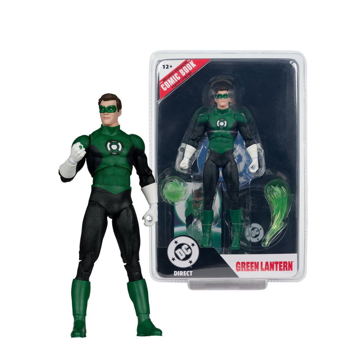 Page Punchers: DC Direct 7in Figure with Comic - Green Lantern #48 - Hal Jordan