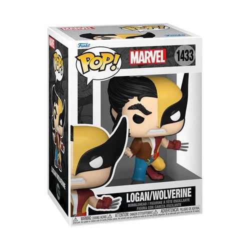 Funko Pop! Marvel: Split Logan/Wolverine #1433