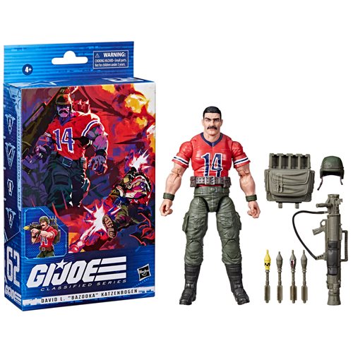 G.I. Joe - Classified Series: (62) Bazooka 6-Inch Action Figure