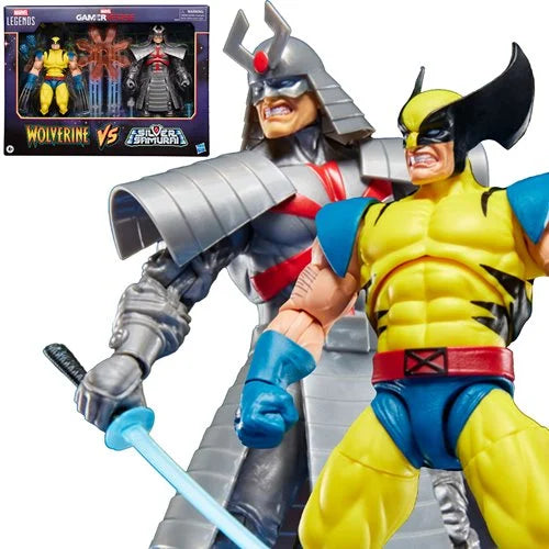 Marvel Legends - Gamerverse: Wolverine vs. Silver Samurai 6-Inch Action Figure (2 Pack)