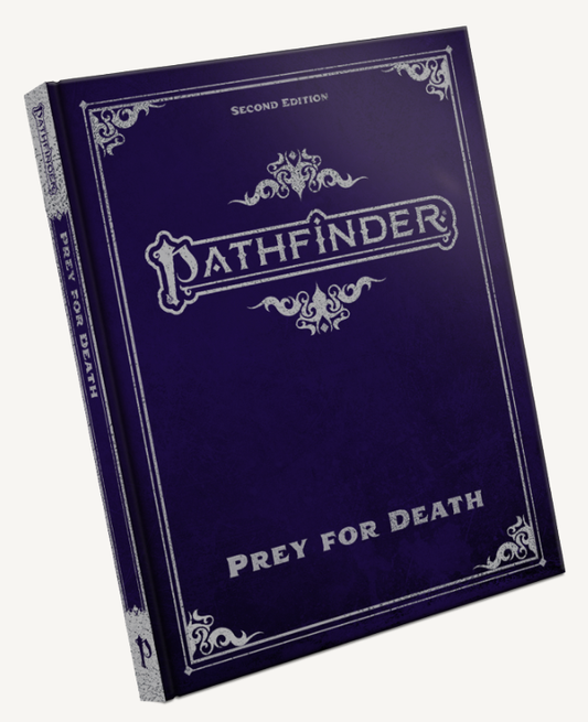 Pathfinder RPG: Prey for Death Hardcover (2nd Edition) (Special Edition)