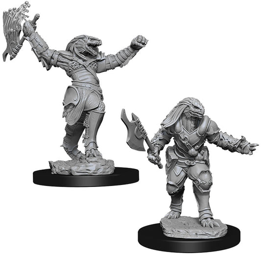 D&D Nolzur's Marvelous Unpainted Miniatures - W11 Female Dragonborn Fighter