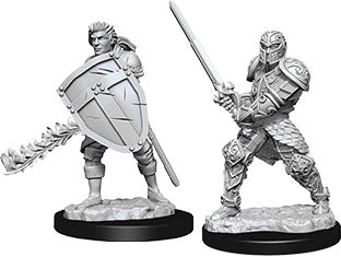 D&D Nolzur's Marvelous Unpainted Miniatures - W08 Male Human Fighter
