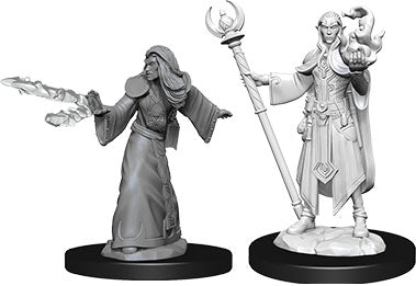 D&D Nolzur's Marvelous Unpainted Miniatures - W09 Male Elf Wizard