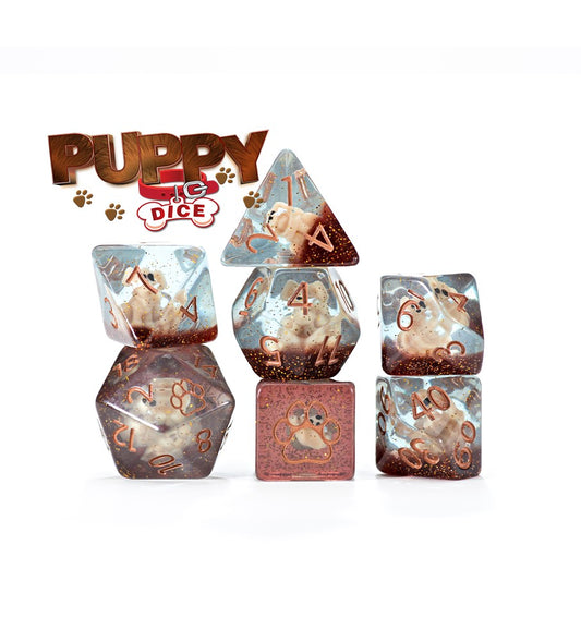 Inclusion Dice: Puppy Dice 7 Die-Set