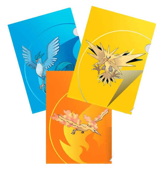 Pokemon TCG: Tournament Folios - Zapdos, Moltres, and Articuno (3-Pack)