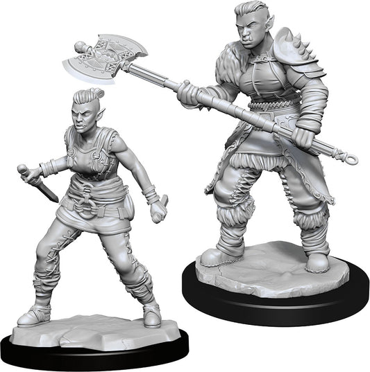 D&D Nolzur's Marvelous Unpainted Miniatures - W13 Orc Barbarian Female