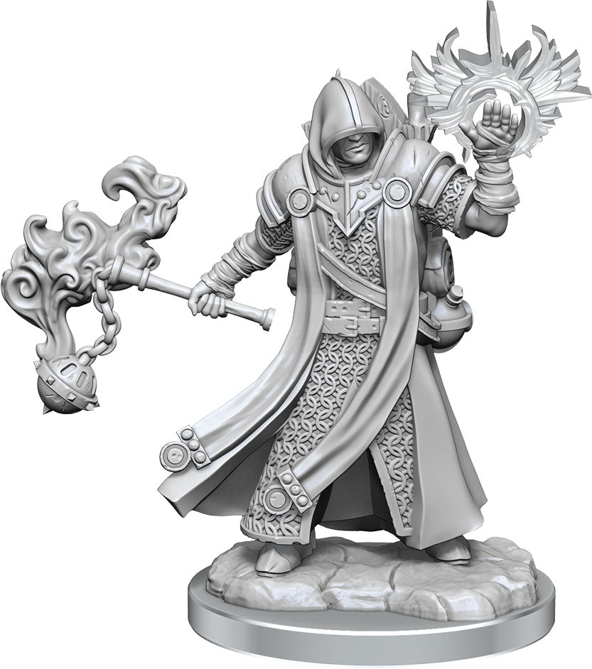 D&D Frameworks - W01 Human Cleric Male